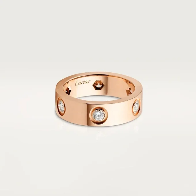 Love Ring – Rose Gold, Diamonds – Cartier