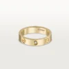 Love Wedding Band, 1 Diamond – Yellow Gold, Diamond – Cartier