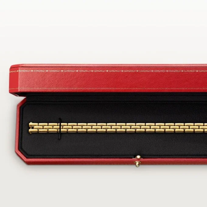 Maillon Panthere Bracelet, Three Rows