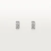Maillon Panthere Earrings, 3 Diamond-Paved Rows – White Gold, Diamonds – Cartier Maillon Panthere Earrings, 3 Diamond-Paved Rows – White Gold, Diamonds – Cartier