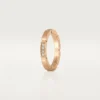 Maillon Panthere Wedding Band – Pink Gold, Diamonds – Cartier