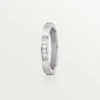 Maillon Panthere Wedding Band – White Gold, Diamonds – Cartier