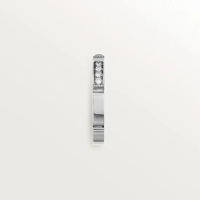 Maillon Panthere Wedding Band – White Gold, Diamonds – Cartier