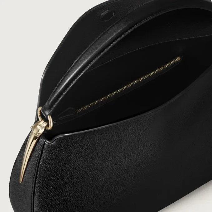 Medium Hobo Bag, Panthere Double