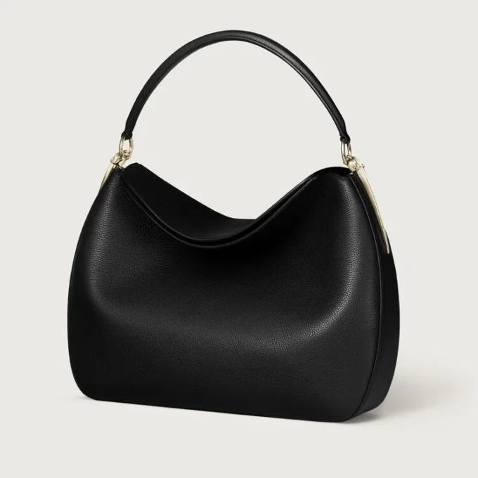 Medium Hobo Bag, Panthere Double