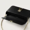 Mini Chain Bag, Double C De Cartier – Black Calfskin, Gold and Black Enamel Finish – Cartier