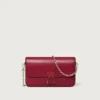 Mini Chain Bag, Double C De Cartier – Cherry Red Calfskin, Gold and Cherry Red Enamel Finish – Cartier