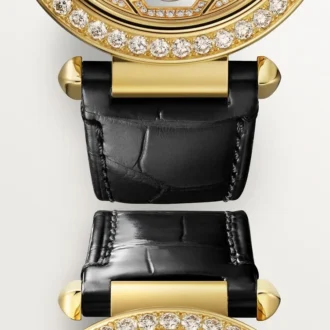 Other Panthere Jewelry Watches – 41 Mm, Hand-Wound Mechanical Movement, 18K Yellow Gold, Diamonds, Interchangeable Leather Straps – Cartier