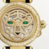 Other Panthere Jewelry Watches – 41 Mm, Hand-Wound Mechanical Movement, 18K Yellow Gold, Diamonds, Interchangeable Leather Straps – Cartier