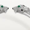 Panthere De Cartier Bracelet, Articulated, Paved