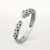 Panthere De Cartier Bracelet, Medium Model, Half-Paved Panthere De Cartier Bracelet, Medium Model, Half-Paved