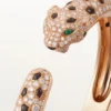 Panthere De Cartier Bracelet, Medium Model, Half-Paved Panthere De Cartier Bracelet, Medium Model, Half-Paved