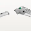 Panthere De Cartier Bracelet, Medium Model, Half-Paved Panthere De Cartier Bracelet, Medium Model, Half-Paved