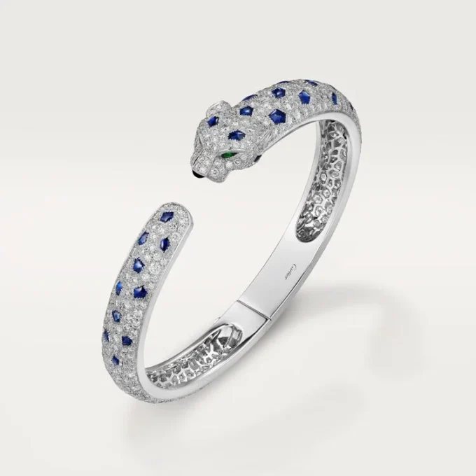 Panthere De Cartier Bracelet, Medium Model, Paved Panthere De Cartier Bracelet, Medium Model, Paved