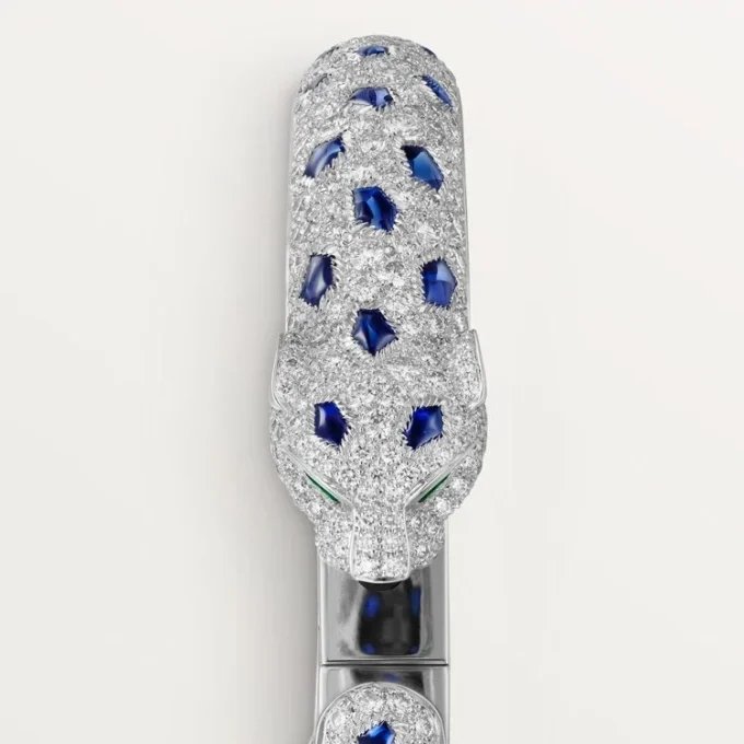 Panthere De Cartier Bracelet, Medium Model, Paved Panthere De Cartier Bracelet, Medium Model, Paved
