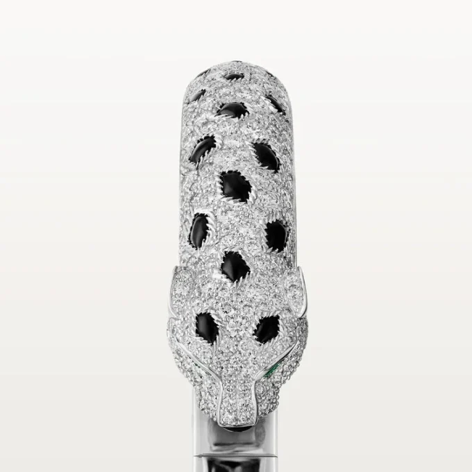Panthere De Cartier Bracelet, Medium Model, Paved Panthere De Cartier Bracelet, Medium Model, Paved