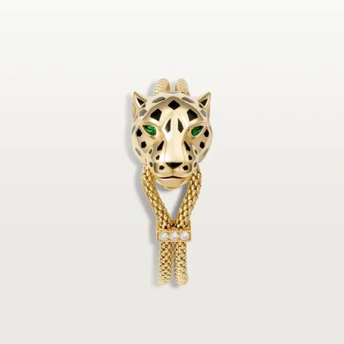 Panthere De Cartier Bracelet, on Chain, Diamonds