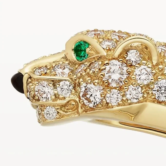 Panthere De Cartier Bracelet, Small Model, Half-Paved Panthere De Cartier Bracelet, Small Model, Half-Paved
