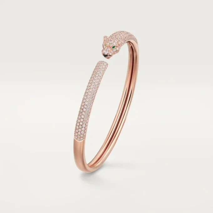 Panthere De Cartier Bracelet, Small Model, Paved Panthere De Cartier Bracelet, Small Model, Paved