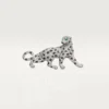 Panthere De Cartier Brooch – White Gold, Emeralds, Onyx, Diamonds – Cartier