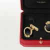 Panthere De Cartier Cufflinks – Yellow Gold, Onyx, Tsavorites and Black Lacquer – Cartier