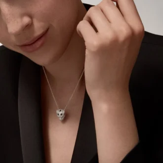Panthere De Cartier Pendant, Paved