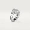 Panthere De Cartier Diamond Ring, White Gold | Cartier Us