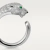 Panthere De Cartier Diamond Ring, White Gold | Cartier Us