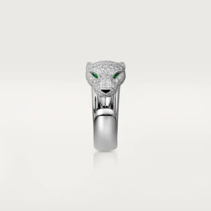 Panthere De Cartier Diamond Ring, White Gold | Cartier Us