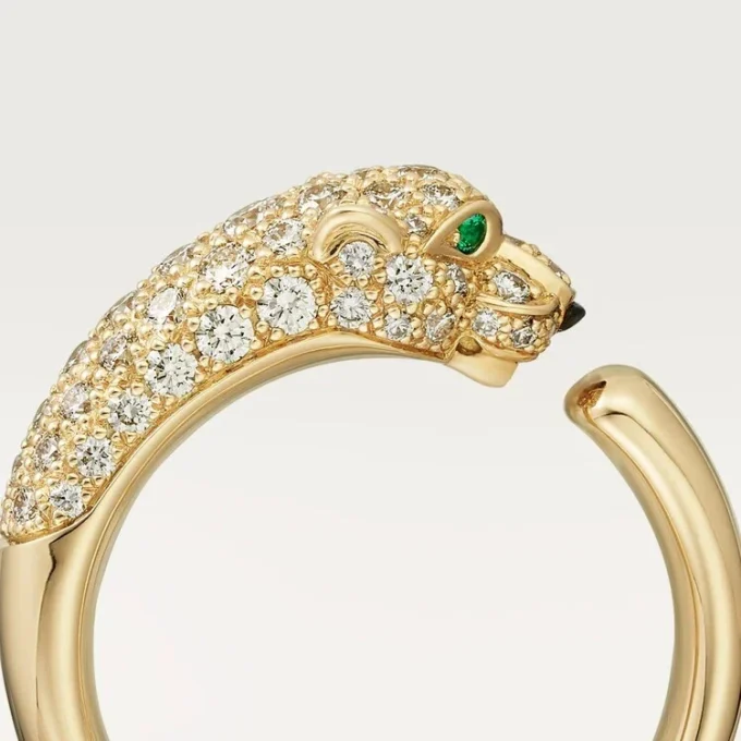 Panthere De Cartier Diamond Ring, Yellow Gold | Cartier Us