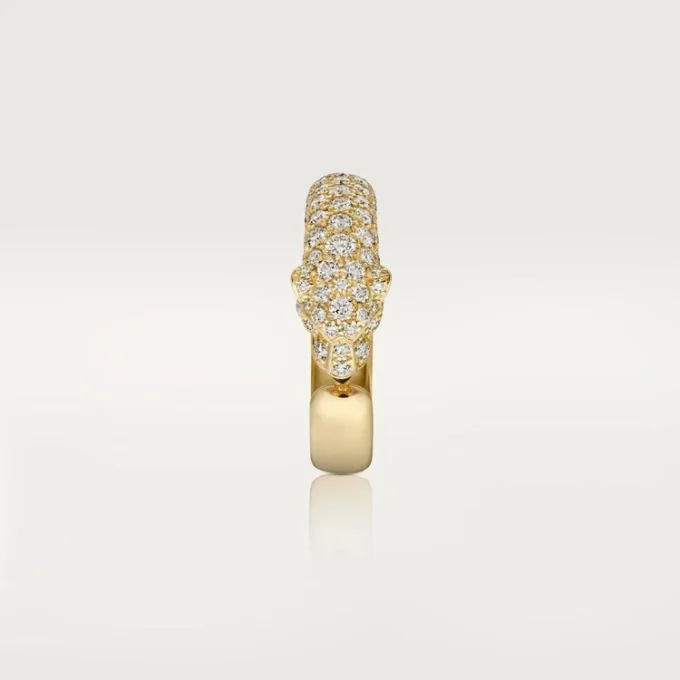 Panthere De Cartier Diamond Ring, Yellow Gold | Cartier Us