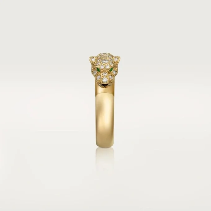 Panthere De Cartier Diamond Ring, Yellow Gold | Cartier Us
