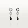 Panthere De Cartier Earrings, Paved Panthere De Cartier Earrings, Paved