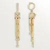 Panthere De Cartier Earrings, Paved Panthere De Cartier Earrings, Paved