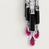 Panthere De Cartier Earrings, Ruby, Large Model, Paved Panthere De Cartier Earrings, Ruby, Large Model, Paved