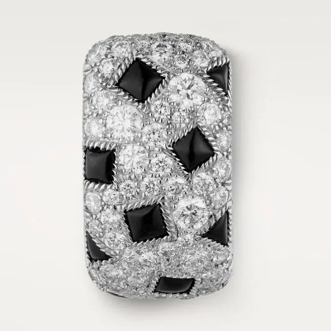 Panthere De Cartier Earrings – White Gold, Onyx, Diamonds – Cartier Panthere De Cartier Earrings – White Gold, Onyx, Diamonds – Cartier