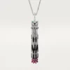 Panthere De Cartier Long Necklace, Ruby, Multi-Wear, Large Model, Paved Panthere De Cartier Long Necklace, Ruby, Multi-Wear, Large Model, Paved