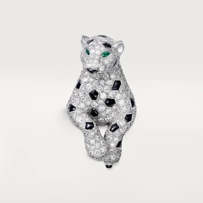 Panthere De Cartier Necklace, Multi-Wear, Paved
