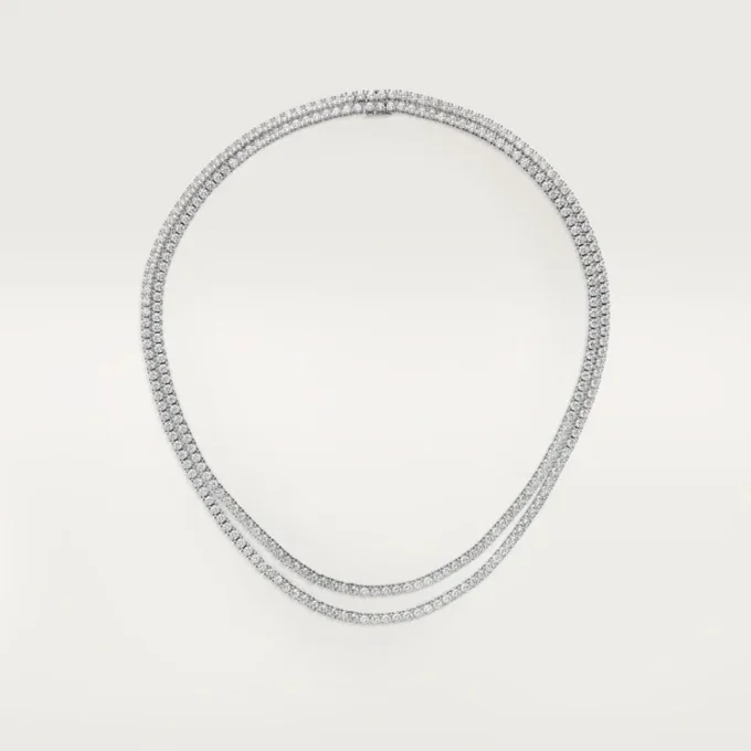 Panthere De Cartier Necklace, Multi-Wear, Paved