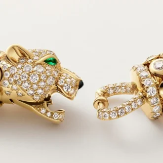 Panthere De Cartier Necklace, Paved
