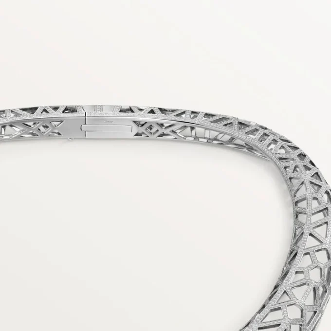 Panthere De Cartier Necklace, Paved