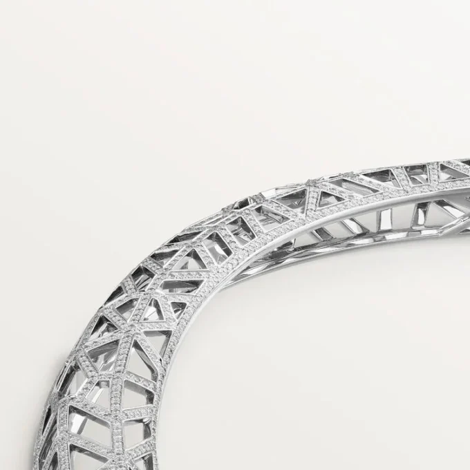Panthere De Cartier Necklace, Paved