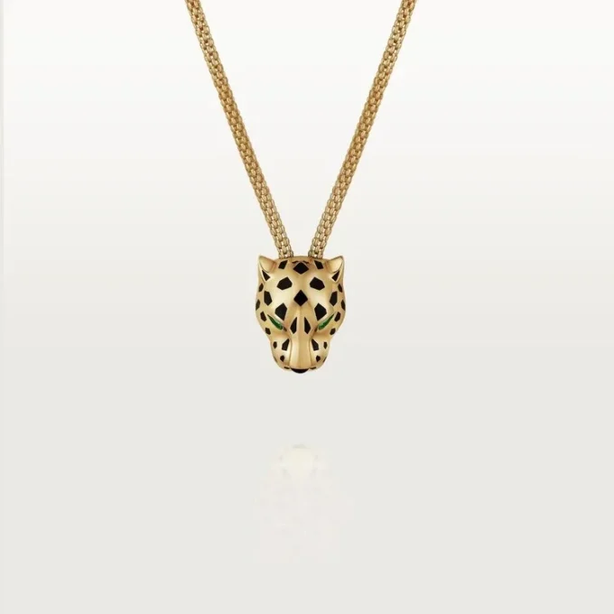 Panthere De Cartier Necklace, Paved