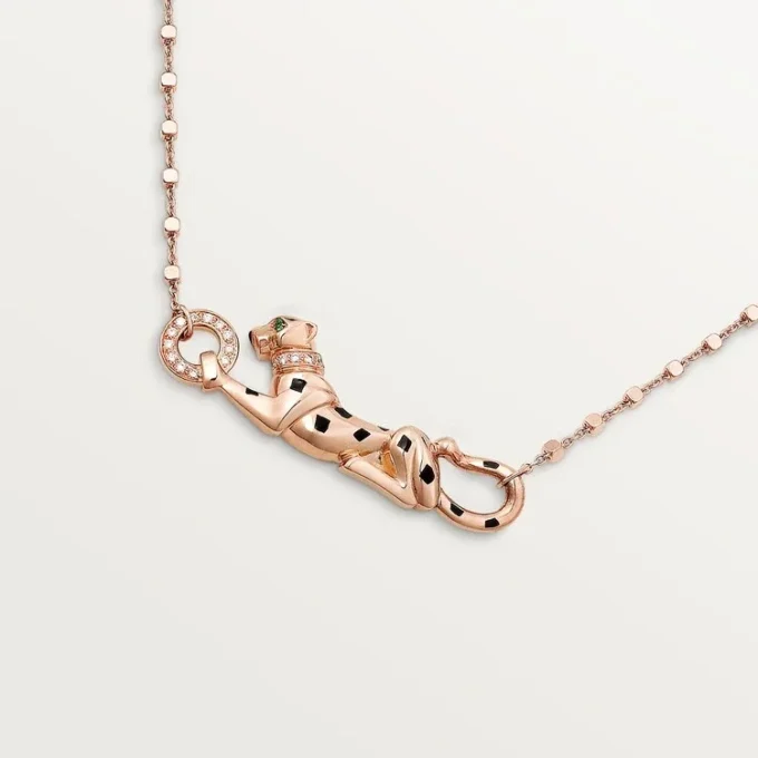 Panthere De Cartier Pendant, Diamonds Panthere De Cartier Pendant, Diamonds