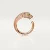 Panthere De Cartier Ring – Rose Gold, Diamonds, Emeralds, Onyx – Cartier