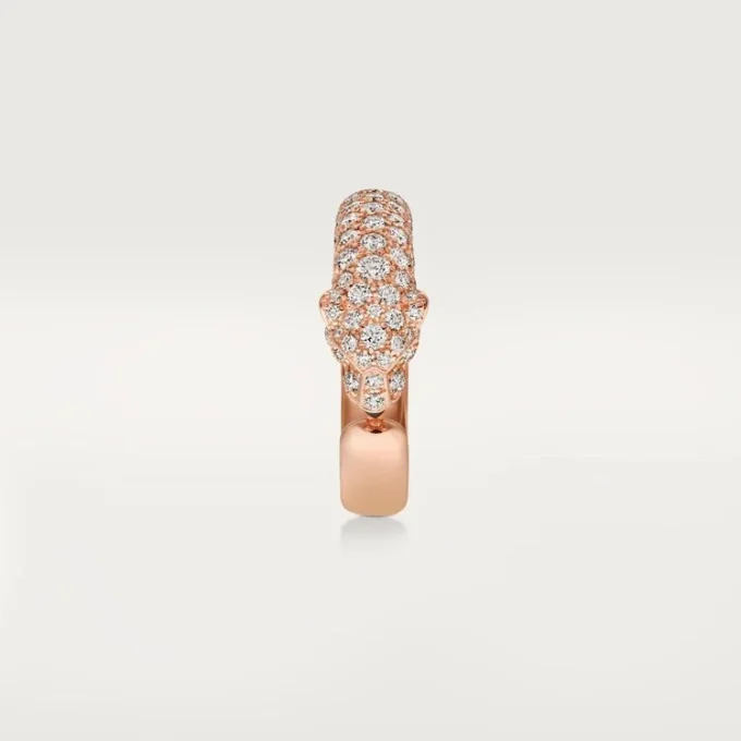 Panthere De Cartier Ring – Rose Gold, Onyx, Emeralds, Diamonds – Cartier