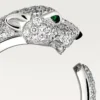 Panthere De Cartier Ring – White Gold, Diamonds, Emeralds, Onyx – Cartier