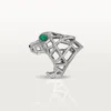 Panthere De Cartier Ring – White Gold, Emeralds, Onyx, Diamonds – Cartier