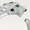 Panthere De Cartier Ring – White Gold, Emeralds, Onyx, Diamonds – Cartier