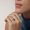 Panthere De Cartier Ring – White Gold, Tsavorite Garnets, Onyx – Cartier